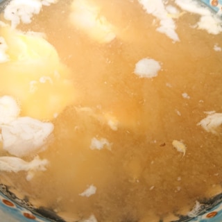 枝豆と卵の味噌汁
